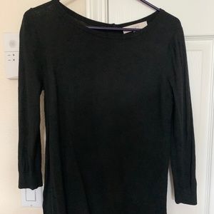 Loft Button Back Sweater